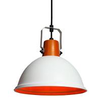 Lustre Pendente Taschibra Factory Cúpula G E27 Bivolt Branco Fosco - 7