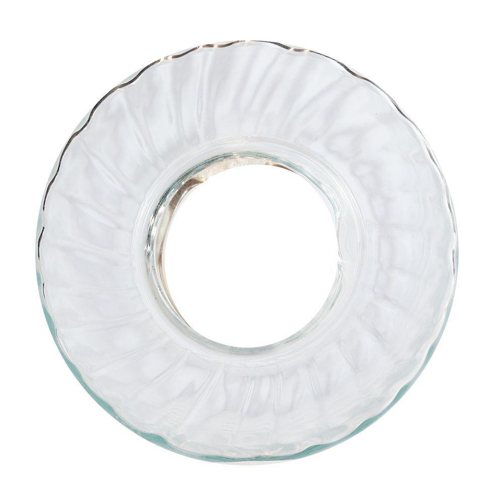 Vidro De Reposição Taschibra Pendente Lustre Anne Rigato Transparente - 2