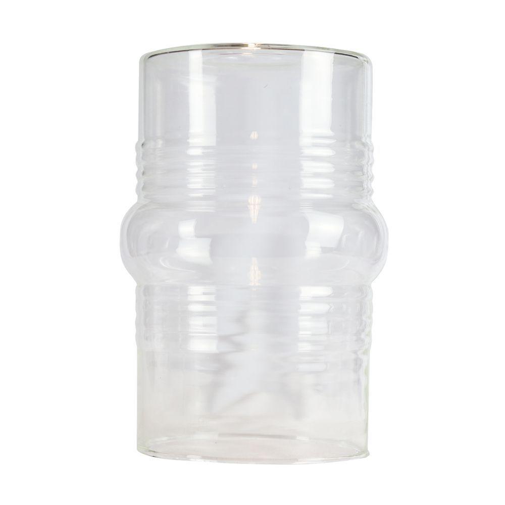 Vidro De Reposição Taschibra Pendente Lustre Ali Liso Transparente - 1