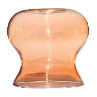 Vidro De Reposição Taschibra Pendente Lustre Aisha Liso Conhaque - 1