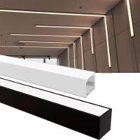 Perfil De Sobrepor Taschibra Para Fita De Led Spire 35 Preto Com 3 Metros - 2