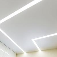 Perfil De Embutir Taschibra Para Fita De Led Spire 50 Branco Com 1,5 Metros - 4