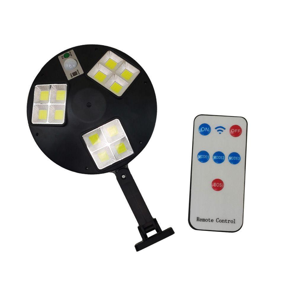 Luminaria Solar Sensor Movimento 12 Leds Parede Jardim - 4