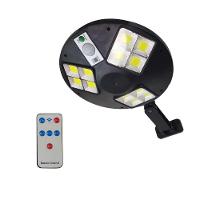 Luminaria Solar Sensor Movimento 12 Leds Parede Jardim - 1