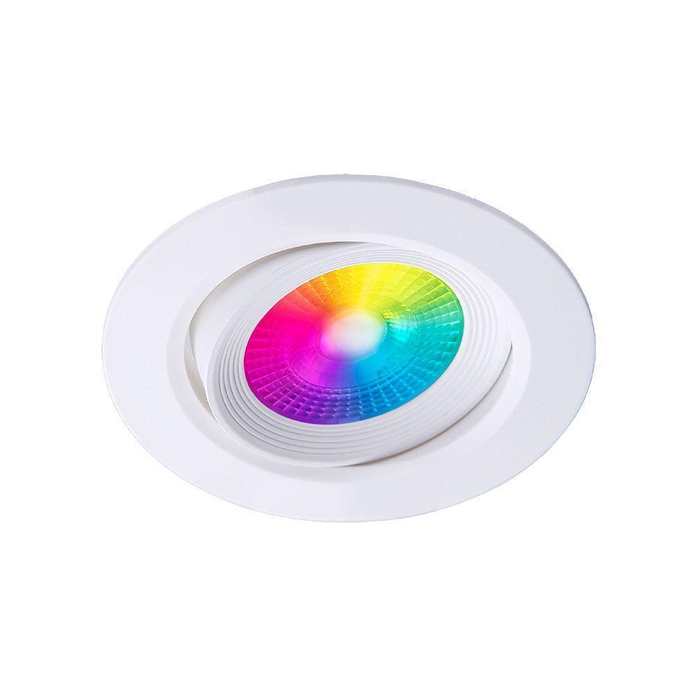 Spot Led Taschibra Smart Redondo Embutir Wi-fi Tek Mr16 5w Rgb Bivolt - 3