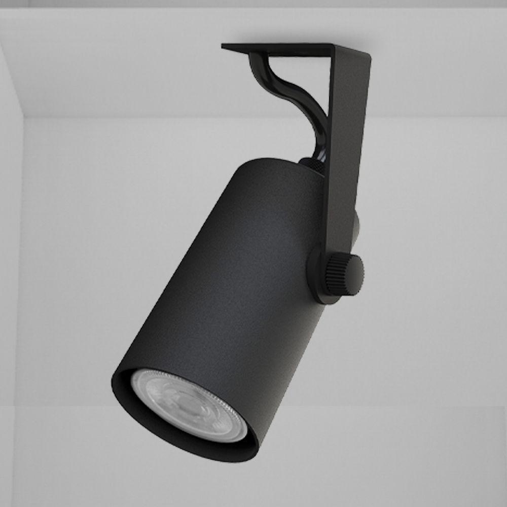 Spot De Sobrepor Direcionável Mini Cannon Mr11 Redondo Taschibra Preto - 2