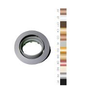 Spot De Embutir Redondo Direcionavel Mr16 Cores Diversas Cor Produto Cinza - 5