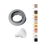 Spot Embutir Movel Redondo Mr16 - Com Lampada Led Cor Produto Preto Cor Da Lâmpada Branco Frio - 2