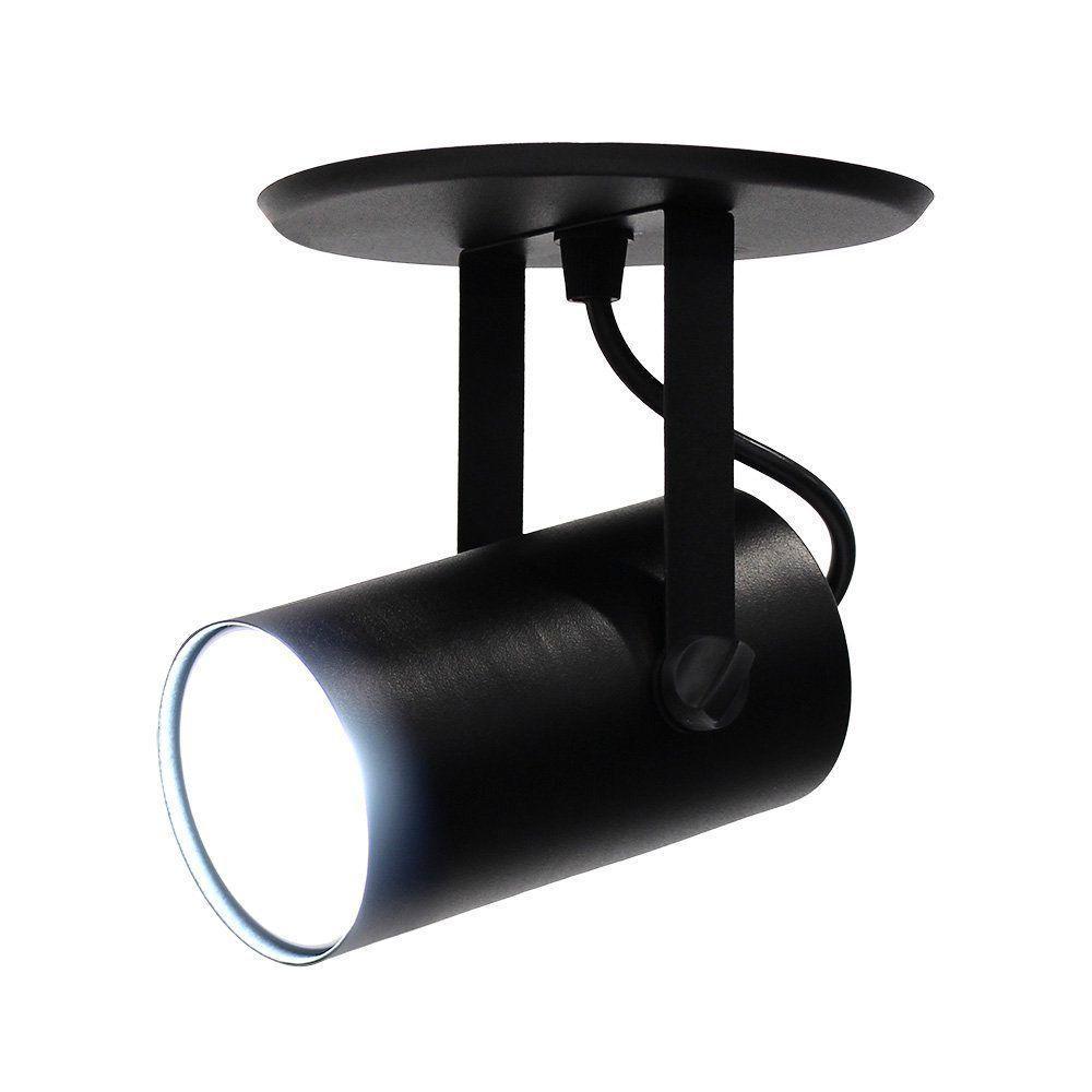 Spot De Sobrepor Direcionável Cannon Par20 Redondo Taschibra Preto - 3