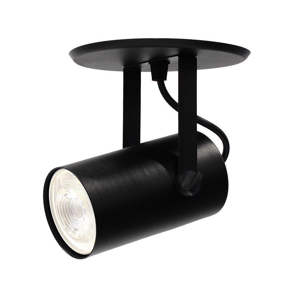 Spot De Sobrepor Direcionável Cannon Par20 Redondo Taschibra Preto - 4