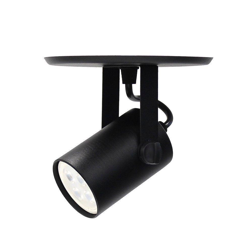 Spot De Sobrepor Direcionável Cannon Mr16 Redondo Taschibra Preto - 5