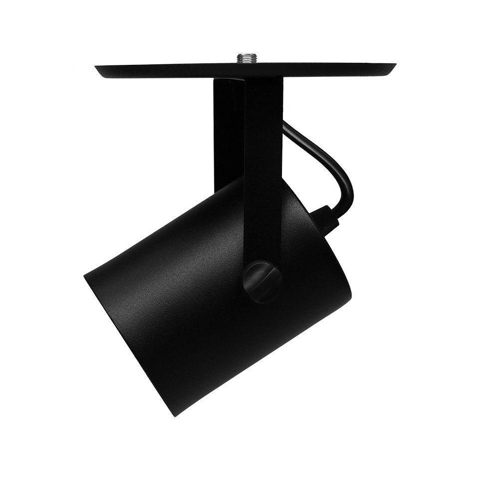 Spot De Sobrepor Direcionável Cannon Ar70 Redondo Taschibra Preto - 3