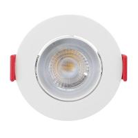 Spot Embutir Redondo Direcional Super Led 3w Cor Da Lâmpada Branco Frio 6000k - 1