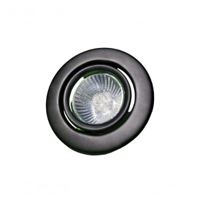 Spot Embutir Movel Redondo Mr16 - Com Lampada 50w Cor Produto Preto Voltagem 220v