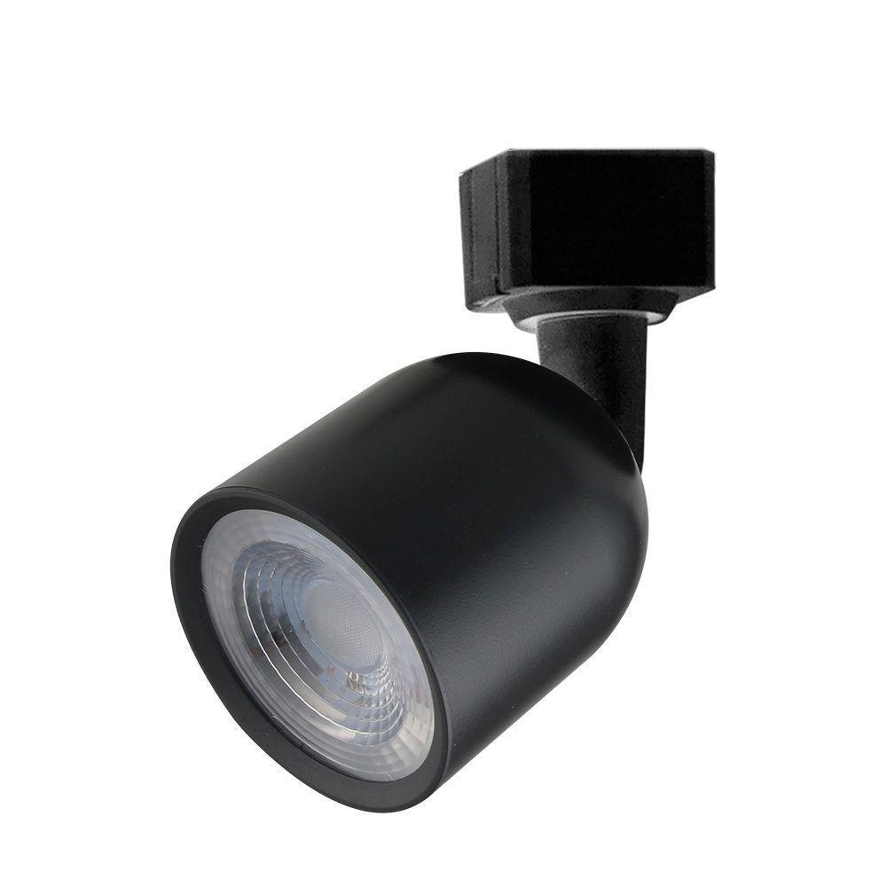 Spot Led Taschibra Direct Para Trilho Par20 10w Preto Bivolt 3000k Luz Quente - 1