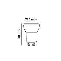 Mini Spot Led Dicroica Gu10 3,5w 210lm Cor Da Lâmpada 3000k - 8
