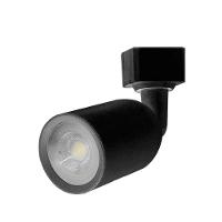 Spot Led Taschibra Direct Para Trilho Mr16 6w Preto Bivolt 6500k Luz Fria - 1