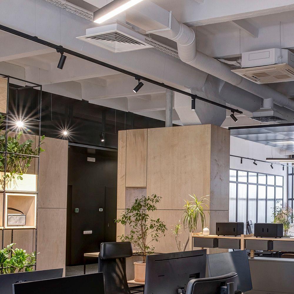 Kit Trilho Taschibra Com 3 Spot Track Par20 E27 Bivolt Branco - 1