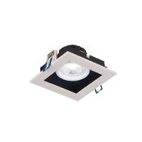 Spot Led Taschibra Quadrado Recuado Embutir Frame 5w Bivolt 6500k Luz Fria - 1