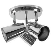 Spot De Sobrepor New Short Triplo Direcionável 3xe27 Cromado Llum - 3