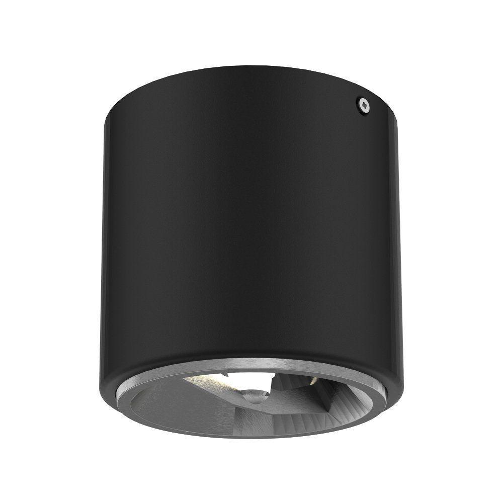 Spot De Sobrepor Cannon Ar111 Redondo Taschibra Preto - 1