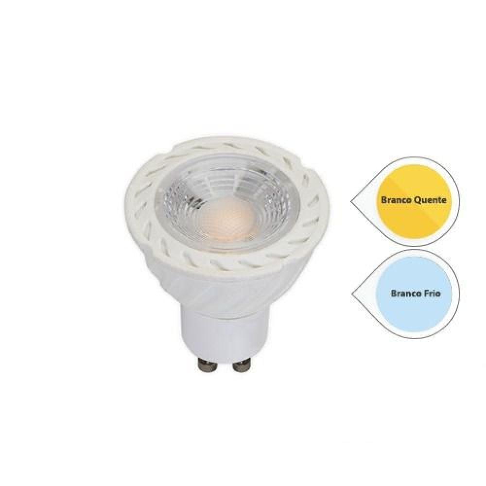 Spot de Embutir 5w Led Redondo Direcionável Aço Escovado - 2