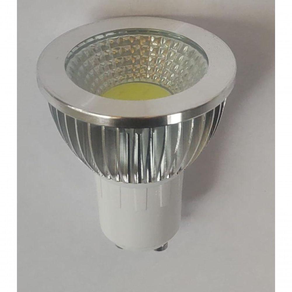 Spot de Embutir 5w Led Redondo Direcionável Aço Escovado - 3