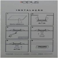 Spot Embutir Conecta Recuado Quadrado Branco Frio - 7