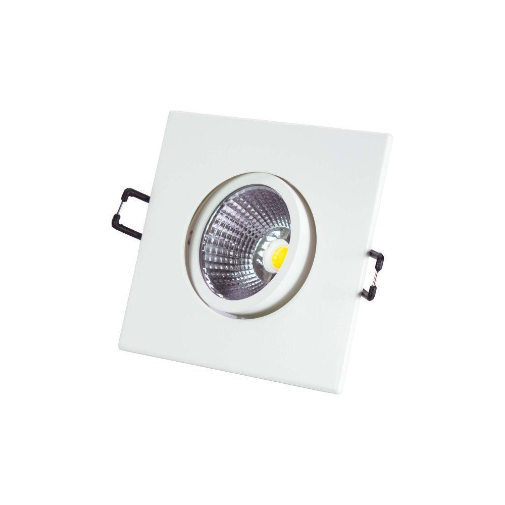 Spot Led Taschibra Embutir Quadrado Tsql 405 5w Alumínio 6500k Luz Fria - 1