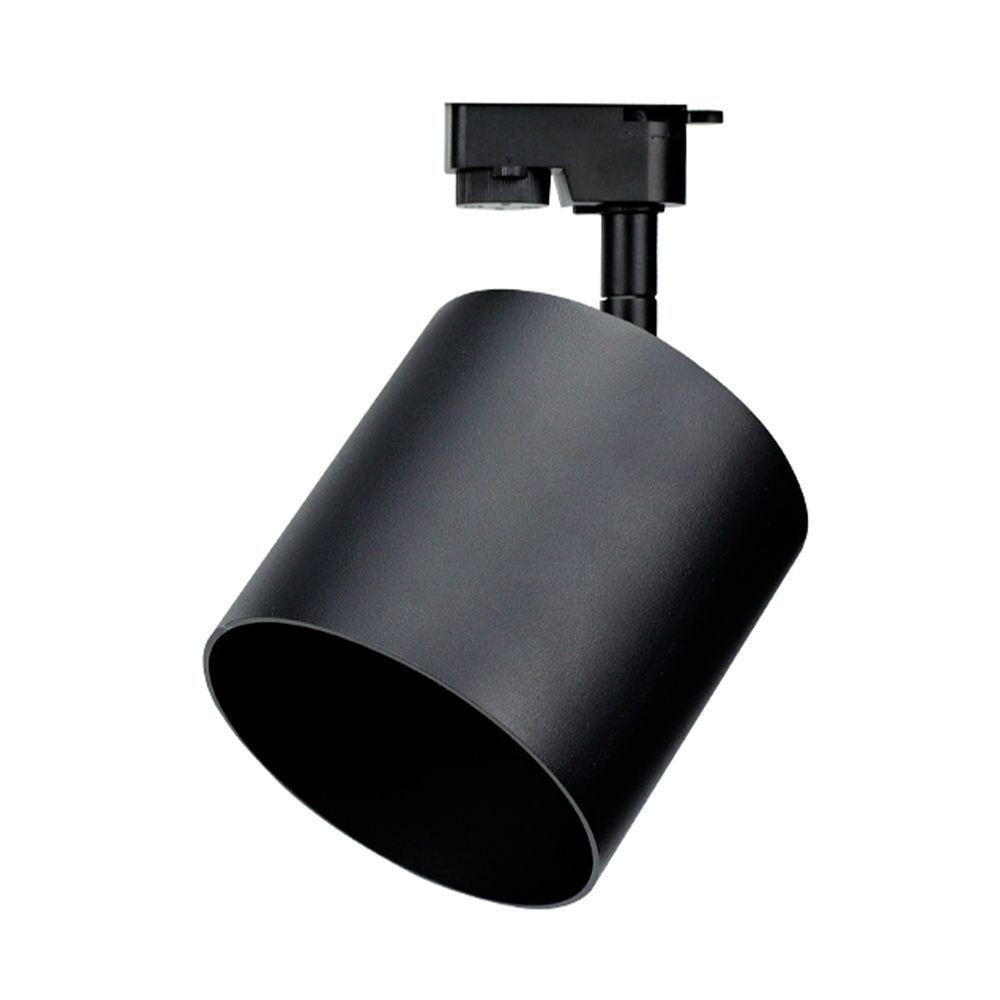 Spot Direcionável Taschibra Track Ar111 Gu10 Para Trilho Bivolt Preto - 1