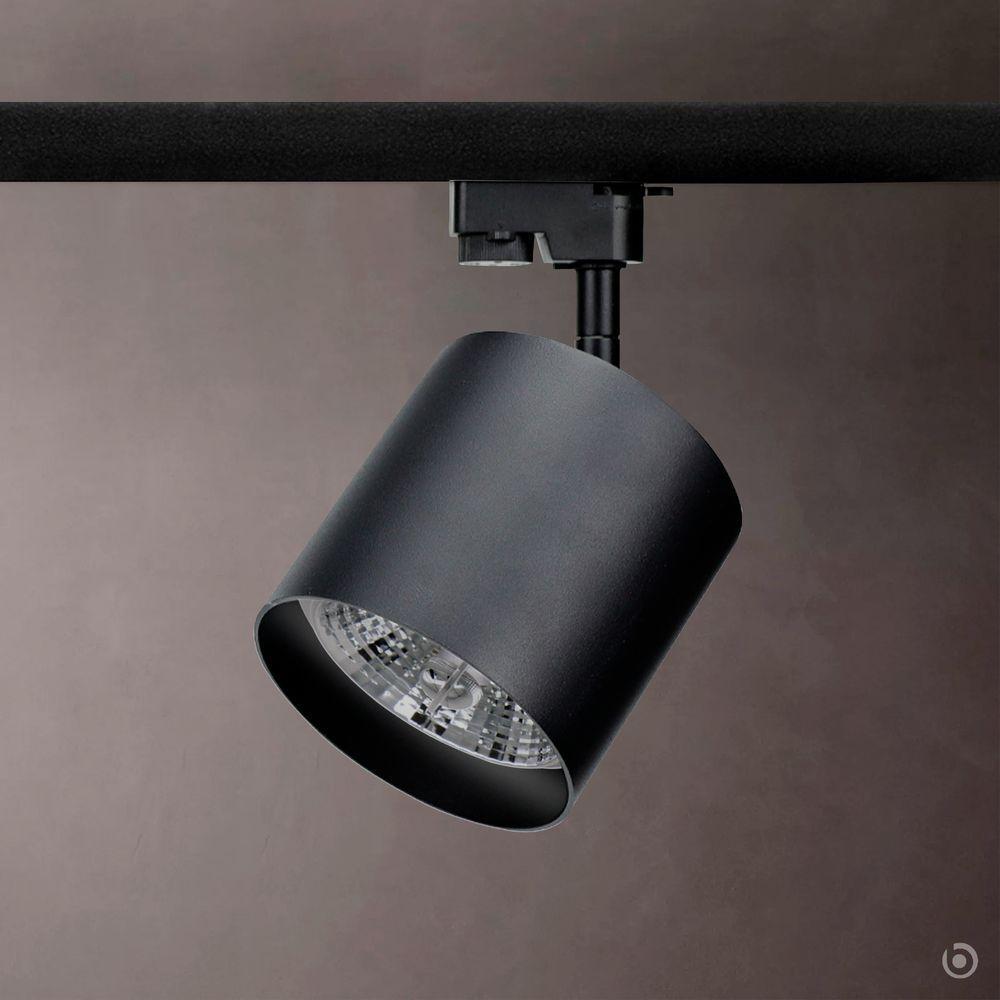 Spot Direcionável Taschibra Track Ar70 Gu10 Para Trilho Bivolt Preto - 2