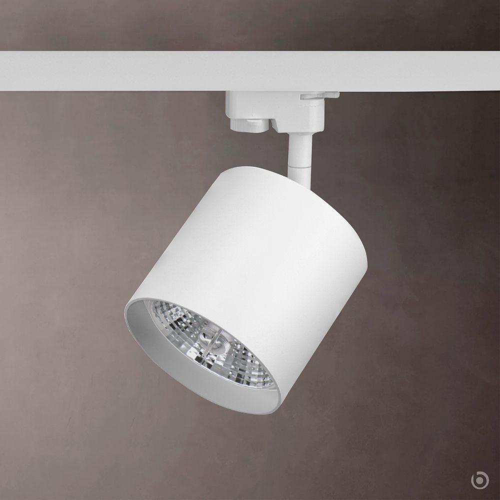 Spot Direcionável Taschibra Track Ar70 Gu10 Para Trilho Bivolt Branco - 2