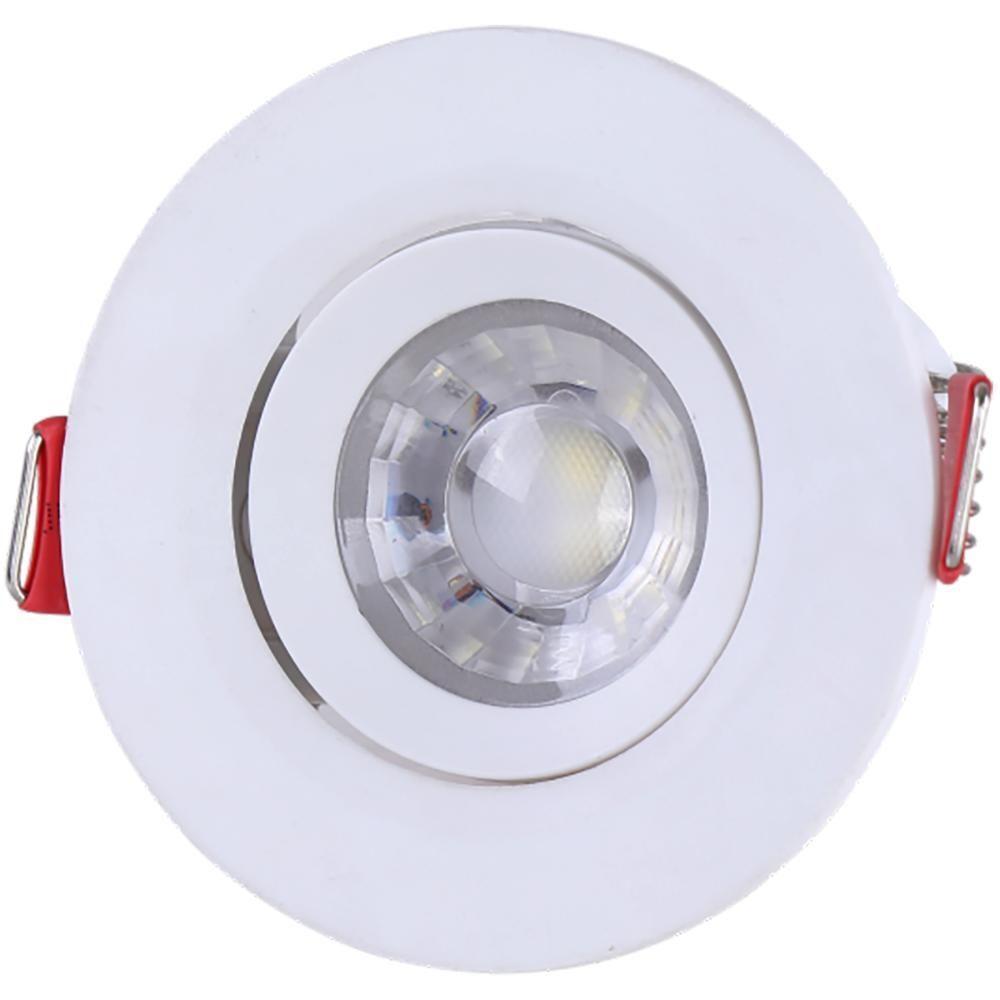 Spot Led Tramontina Redondo 7 W 3000 K Luz Amarela - 1