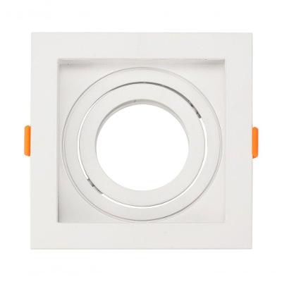 Spot Par20 De Embutir Recuado Quadrado Par 20 Cor Branco