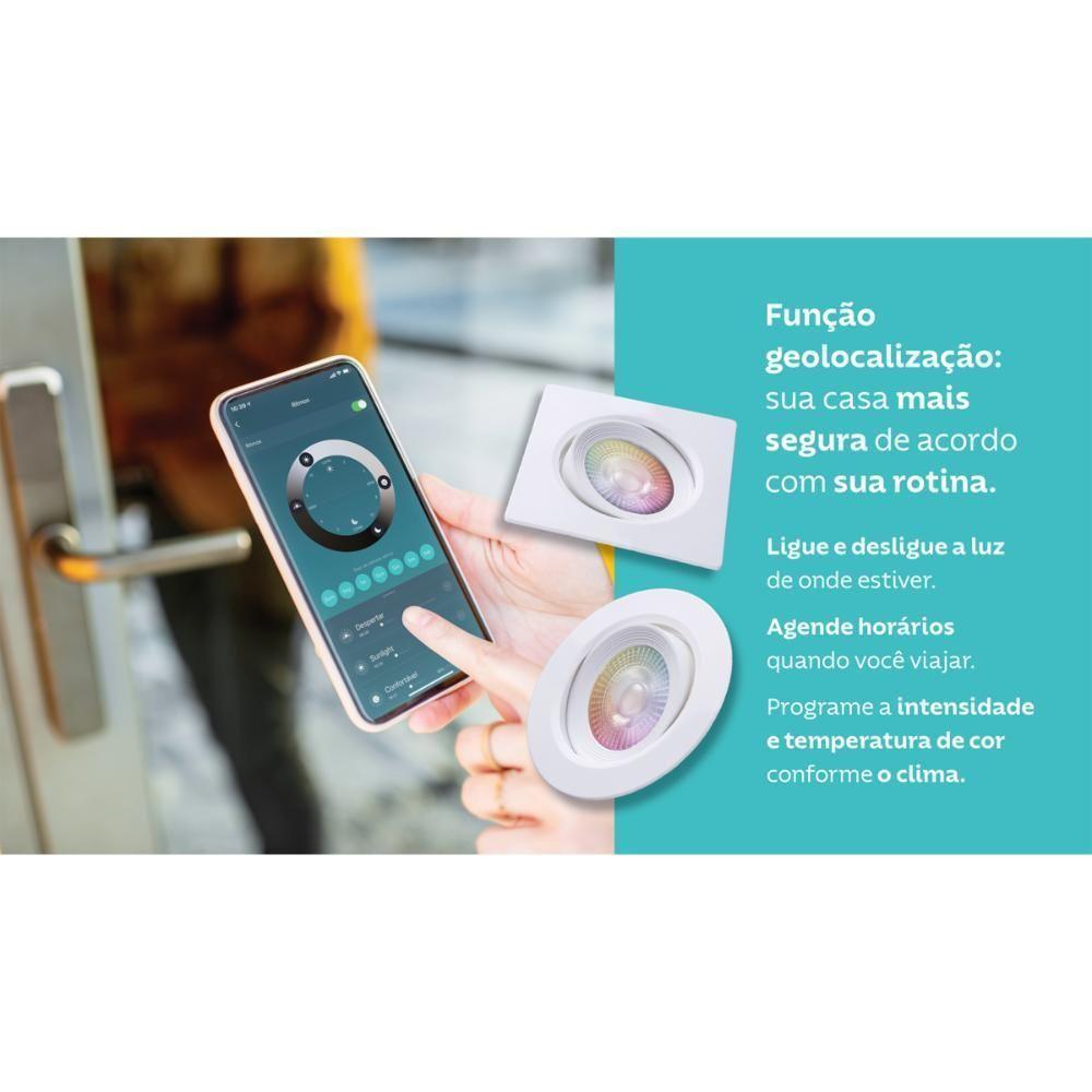 Spot Redondo De Embutir Smart Led 350 Lm 5 Wspot Redondo De Embutir Smart Led 350 Lm 5 W - 2