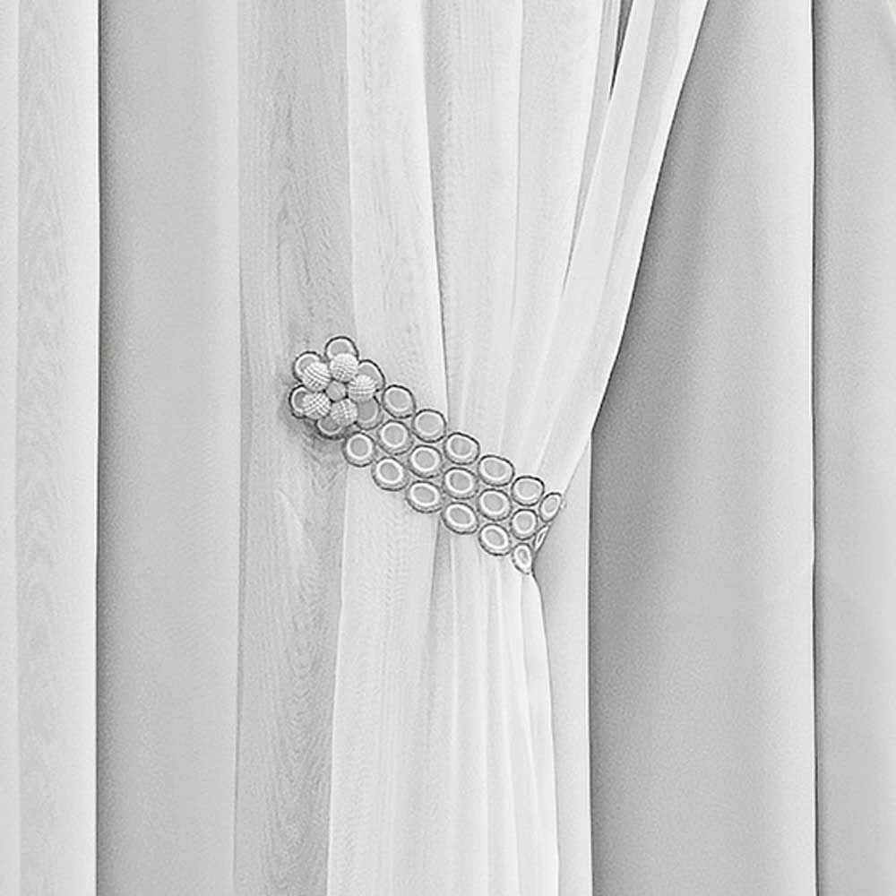 Cortina Grécia 4 Mts Sala Quarto Blackout Para Varão - Branca - 2