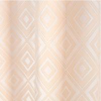 Cortina Em Jacquard Degradê 3,00 X 2,70 Para Trilho Suisso - Palha - 3