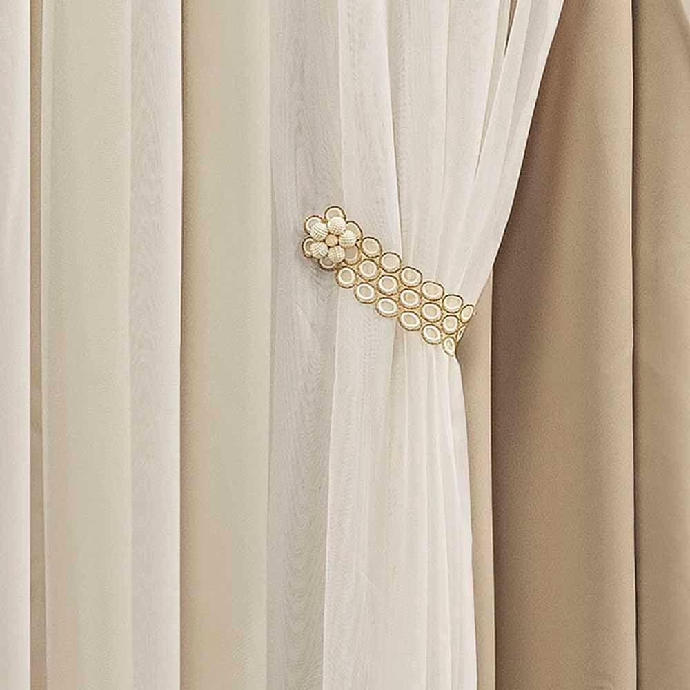 Cortina Grécia 4 Mts Sala Quarto Blackout Para Varão - Chocolate - 2