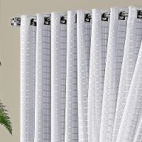 Cortina Iris 2 Metros Semi Blackout Sala Quarto Para Varão - Cinza - 5