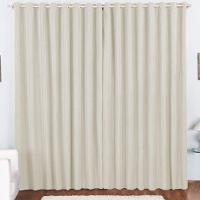 Cortina Pryme 4 Metros Sala Quarto Em Oxford Para Varão - Palha - 1