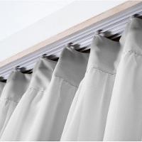 Cortina Mirage 4 Mts Sala Quarto Blackout Voal Trilho Comum - Gelo - 2