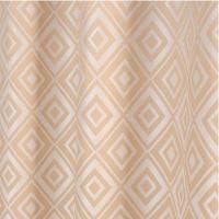 Cortina Em Jacquard Bahamas 2,00 X 1,70 Para Trilho Comum - Bege - 3