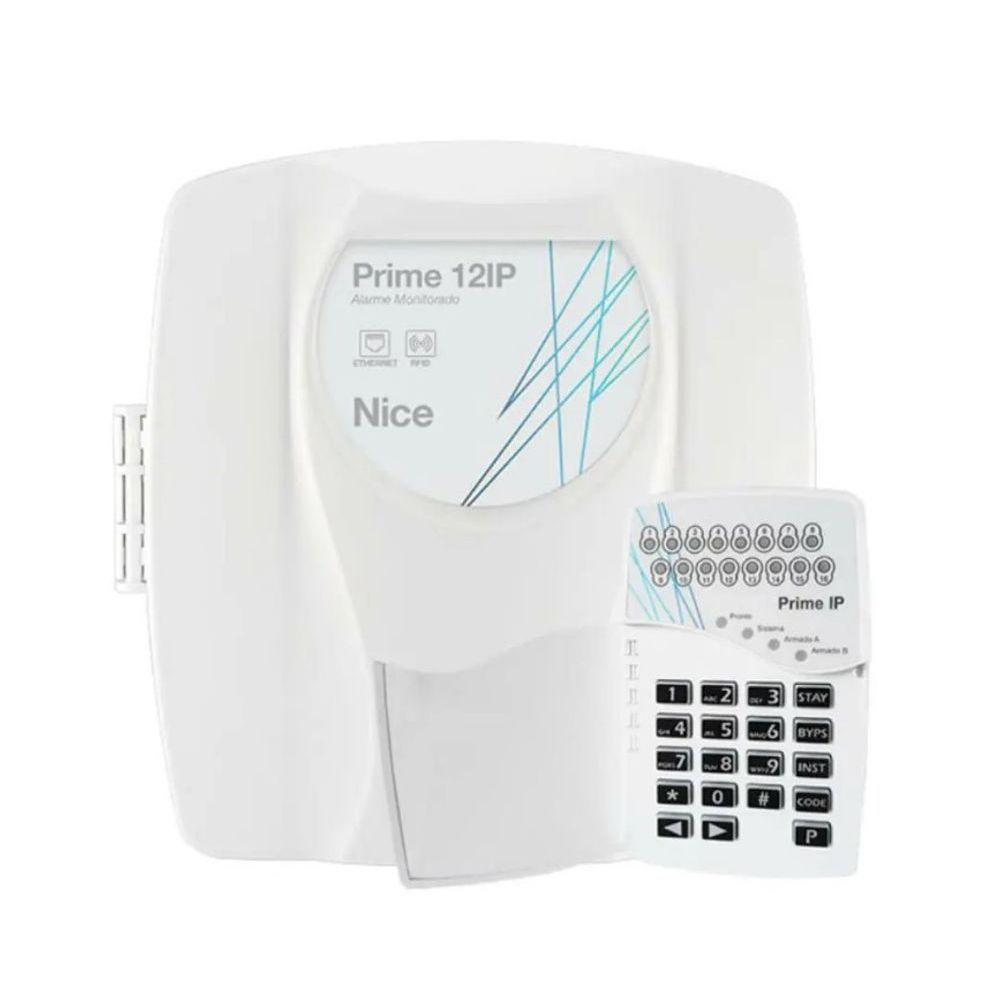 Central De Alarme Monitorado Prime 12 Ip Nice Genno - 1