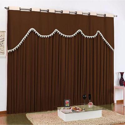 Cortina Maya Para Varão Tecido Malha Gel 2,00 X 1,80 Metros Alt - Tabaco