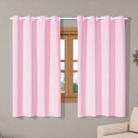 Cortina Isa Varão Tecido Oxford 2,80M X 1,60M - Rosa - 1