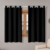 Cortina Isa Varão Tecido Oxford 2,80M X 1,60M - Preto