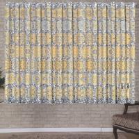 Cortina Belline 2 Metros Sala Quarto Para Varão - Bege - 1