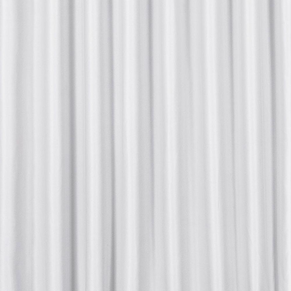 Cortina Block Blackout Blecaute Para Trilho Comum Tecido Corta Luz 2,00 X 1,70M Janela - Branco Gelo - 3