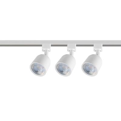 Kit Trilho Led Alumínio + 3 Spots 27w 6.500k - Blumenau Iluminação Branco