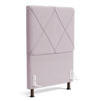 Cabeceira Cama Box Solteiro Mel 90cm Com Frame Suede Rosa Bebê - Desk Design - 1